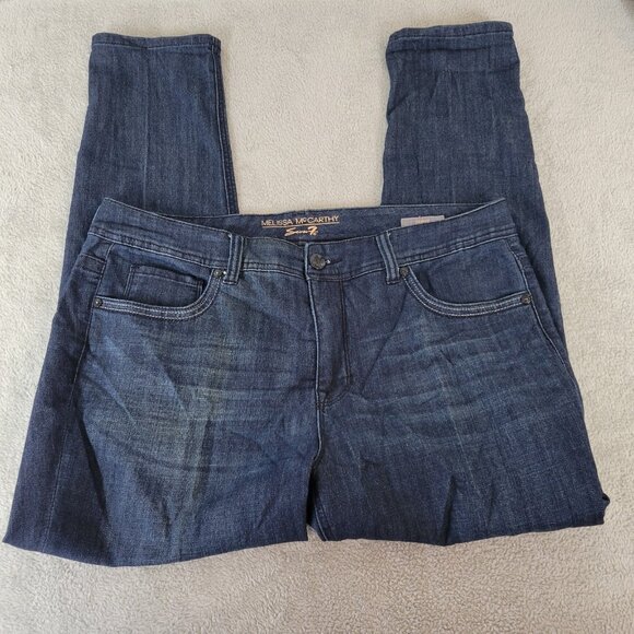 Seven 7 Melissa McCarthy Womens Jeans 18 Skinny Slimming Silhouette SKI23E - Picture 1 of 10